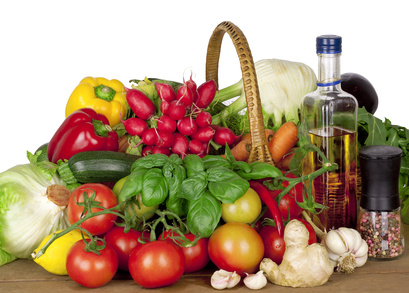 Abnehmen mit frischem Gemüse und Olivenöl: die Mittelmeer Diät