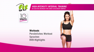 Fit for Fun 10 Minute Solution High Intensity Interval Training