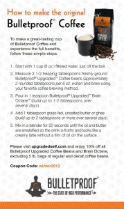 Bulletproof Coffee Rezept